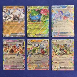 Pokemon Stellar Crown & Surging Sparks Ex Lot of 6 Cards Holos - NM - Image 1