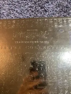 Yu-Gi-Oh! Gold Master Collection Volume 1 Case /Display Binder Folder With Cards - Image 4