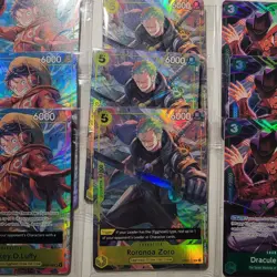3 Sets One Piece Card Game Illust. Boxes Vol. 3 & Vol. 4 Sealed Promos 12 Cards - Image 3