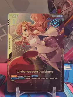 Unforseen Incident (Tournament Winner Promo) - Gundam TCG Card Game *English - Image 1