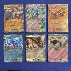 Pokemon Scarlet & Violet Promo Ex Lot of 6 Cards Ultra Rare English Holos - NM - Image 1