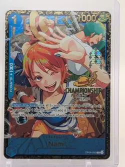 Nami (Championship 25-26 Regionals Season 1) OP09-050 One Piece Promo Cards Foil - Image 4