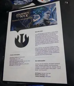 165 Magic The Gathering Cards Journey Into Nyx - Image 1