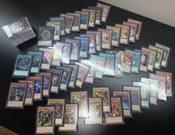 Yu-Gi-Oh! TCG Bulk Lot 200+ Cards Holos Rares Commons Reprints NM - Image 1