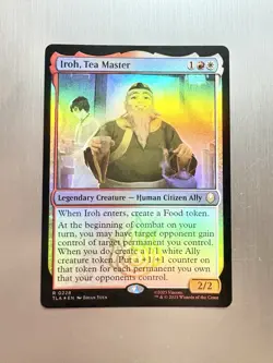 Iroh, Tea Master - 228 - MTG Avatar: The Last Airbender - Rare - FOIL - Image 1