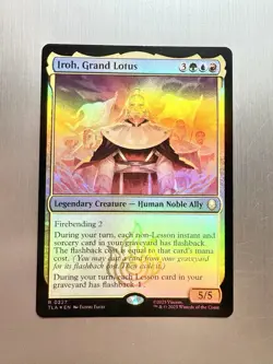 Iroh, Grand Lotus - 227 - MTG Avatar: The Last Airbender - Rare - FOIL - Image 1