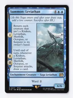 Summon: Leviathan 0077 (R) MTG Final Fantasy (FIN) (EN) - Image 1