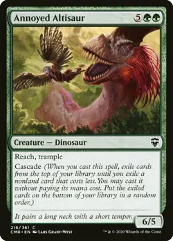 1x Annoyed Altisaur *FOIL* - NM - Commander Legends - SPARROW MAGIC mtg - Image 1