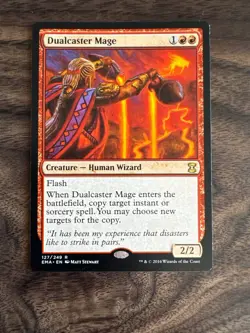 Dualcaster Mage - Eternal Masters - LP - MTG - Image 1
