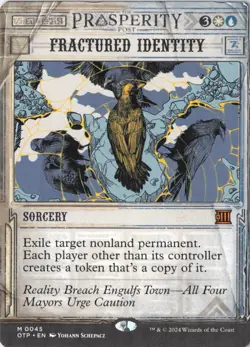 Fractured Identity Outlaws of Thunder Junction: Breaking News Normal NM 45 - Image 1