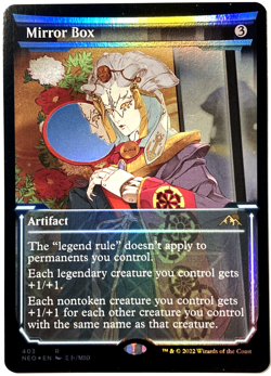 MTG Mirror Box SHOWCASE FOIL Kamigawa: Neon Dynasty 403 NM - Image 1