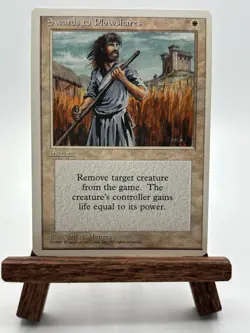 Swords to Plowshares (Revised) - 4ED MTG Magic The Gathering - Image 1