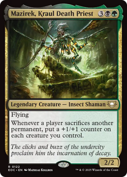 Mazirek, Kraul Death Priest - 122 - Commander: Edge of Eternities - Image 1