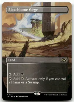 Bleachbone Verge (Borderless) #371 MTG Aetherdrift NM X1 - Image 1