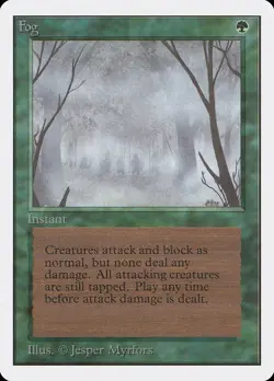 MTG Fog Unlimited Edition Common NM - Image 1