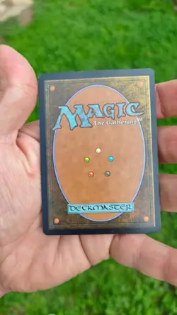 Mtg Island Hand Painted Altered Art - Anime Girl! - Image 4