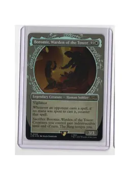 Boromir, Warden Of The Tower FOIL Showcase 0302 MTG Rare Lord Of The Rings - Image 1