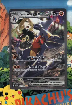 Pokemon TCG Cynthia’s Garchomp EX 232/182 Destined Rivals NM/M - Image 1