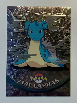 2000 Topps Chrome Pokemon Series 2 #131 Lapras FREE COMBINED SHIPPING - Image 1