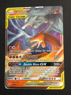 Reshiram & Charizard GX 20/214 Tag Team NM | Pokemon Unbroken Bonds - Image 1