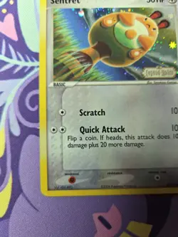 Pokemon TCG EX Legend Maker Sentret 62/92 Reverse Holo Near Mint - Image 5