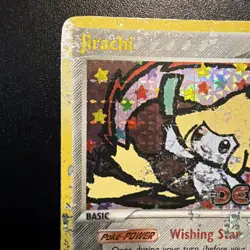 Jirachi Ex Deoxys Holo Stamped 9/107 Rare Pokemon TCG PSA 1 Potential - Image 2