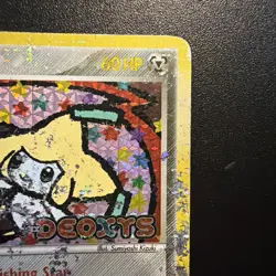 Jirachi Ex Deoxys Holo Stamped 9/107 Rare Pokemon TCG PSA 1 Potential - Image 3