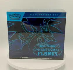 4x Pokemon Mega Evolution Phantasmal Flames Elite Trainer Box (ETB) - Sealed - Image 1