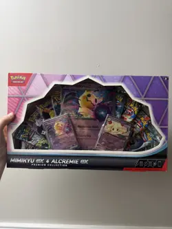 Pokemon TCG: Mimikyu ex & Alcremie ex Premium Collection Box - In Hand NEW - Image 1