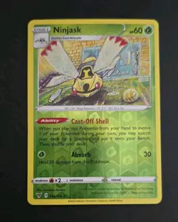 Pokemon - Ninjask 014/185 - Reverse Holo - Vivid Voltage - NM/M - New - Image 1