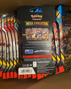 POKEMON TCG MEGA EVOLUTION SLEEVED BOOSTER PACK FACTORY SEALED LOT OF 20 - Image 2