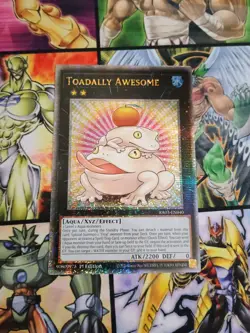 Yu-Gi-Oh! Toadally Awesome / Quarter Century Secret Rare RA03-EN040 - Image 1