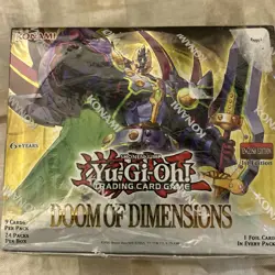 Yugioh Doom of Dimensions (DOOD) Booster Box [1st Edition] FACTORY SEALED/NEW - Image 1