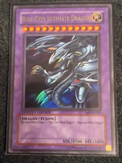 Blue-Eyes Ultimate Dragon Ultra Rare JMP-EN005 Limited Edition LP - Image 1