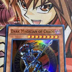 ?? Yugioh Dark Magician of Chaos YGLD-ENC02 ULTRA RARE NEAR MINT - Image 2