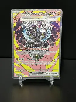 Cornerstone Mask Ogerpon EX Prismatic Evolutions Holo Pokemon TCG Card 160/131 a - Image 1