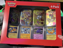 Sam’s Club 151 Mini Tins 4 Mini Tins + 4 Promo Cards Bundle Factory Sealed - Image 1
