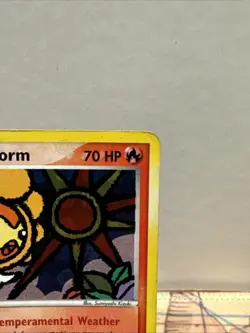 Pokemon TCG Sunny Castform EX Hidden Legends 2004 Card #26/101 Reverse Holo - Image 3