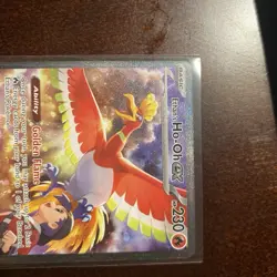 Ethan's Ho-Oh EX 230/182 Destined Rivals Holo Rare Pokemon Card - Image 4