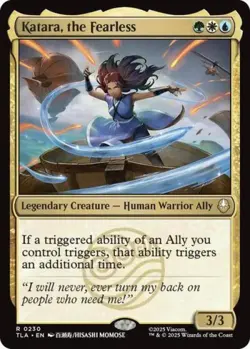 ~ Katara, the Fearless ~ NM ~ MTG: Avatar ~ MTG ~ - Image 1