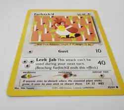 FARFETCH'D 43/64 - Neo Revelation - 1995-2000 - VINTAGE WOTC POKEMON CARD - NM/M - Image 2