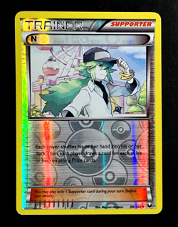 2012 Pokemon N Dark Explorers REVERSE HOLO Foil Black & White Set Card 96/108 NM - Image 2