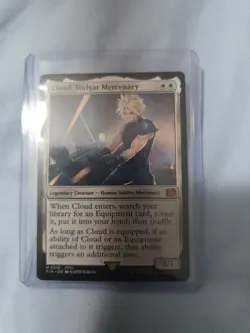 Cloud Midgar Mercenary Card From Final Fantasy MTG - NM Non-foil M0010 - Image 1