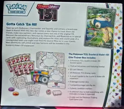 Pokemon 151 ETB - Scarlet & Violet Elite Trainer Box TCG Cards Factory Sealed 820650853159 - Image 2