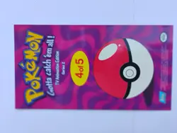 Pokemon Card - Pikachu #4 - Topps - Oversized Jumbo - Tin Topper NM - Image 4