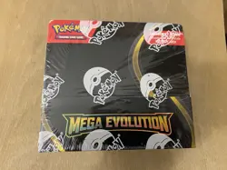 Pokemon TCG MEGA EVOLUTION Enhanced Booster Box Promo Card NEW/Factory Sealed - Image 1
