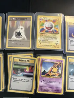 Pokemon Base Set 21 Card Lot - Image 5