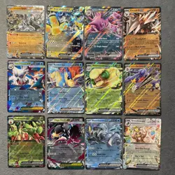 Pokemon Cards Lot ex Team Rocket Nidoking Keldeo Mega Mawile Ambomasnow Greedent - Image 1