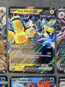 Pokemon Cards Lot ex Team Rocket Nidoking Keldeo Mega Mawile Ambomasnow Greedent - Image 3