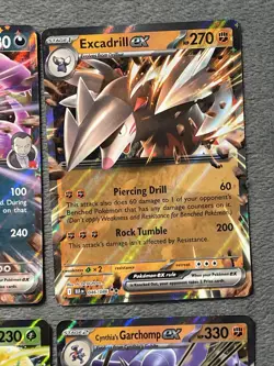 Pokemon Cards Lot ex Team Rocket Nidoking Keldeo Mega Mawile Ambomasnow Greedent - Image 5